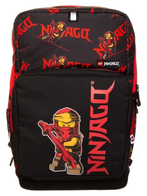 LEGO 2-częściowy zestaw "LEGO NINJAGO" w kolorze czarno-czerwonym - 42 x 25 x 22 cm rozmiar: onesize