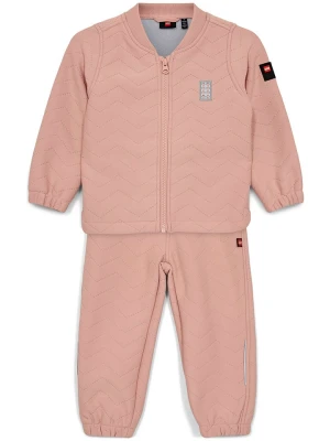 LEGO 2-częściowy zestaw odzieży termicznej w kolorze jasnoróżowym rozmiar: 128