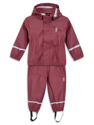 LEGO 2-częściowy zestaw przeciwdeszczowy w kolorze czerwonym rozmiar: 86