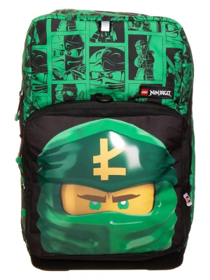 LEGO 2-częściowy zestaw szkolny "LEGO NINJAGO" w kolorze zielonym - 42 x 25 x 17 cm rozmiar: onesize