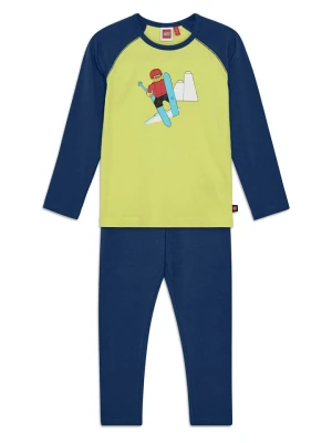 LEGO 2-częściowy zestaw termiczny "Agan 804" w kolorze granatowo-zielonym rozmiar: 164