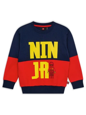 LEGO Bluza w kolorze czerwono-granatowym rozmiar: 98