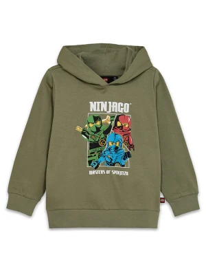 LEGO Bluza w kolorze khaki ze wzorem rozmiar: 116