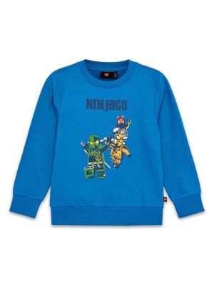 LEGO Bluza w kolorze niebieskim ze wzorem rozmiar: 146