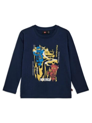 LEGO Bluzka 11010943 Granatowy Regular Fit