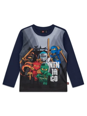 LEGO Bluzka 11010948 Granatowy Regular Fit