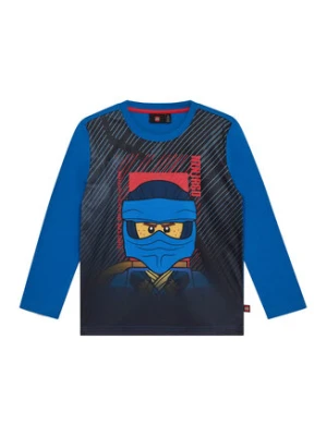 LEGO Bluzka Lwtaffy 704 11010951 Niebieski Regular Fit