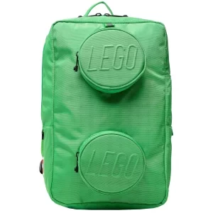 LEGO Brick 1x2 Backpack 20204-0037, Dla chłopca, Zielone, plecaki, poliester, rozmiar: One size