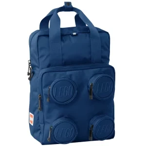 LEGO Brick 2x2 Backpack 20205-0140, Dla chłopca, Granatowe, plecaki, poliester, rozmiar: One size
