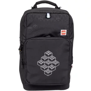 LEGO Bricks Optimo Starter School Backpack 20238-2511, Dla chłopca, Czarne, plecaki, poliester, rozmiar: One size