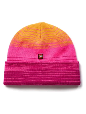 LEGO Czapka "Alex 704" w kolorze różowo-pomarańczowym rozmiar: 54-56 cm