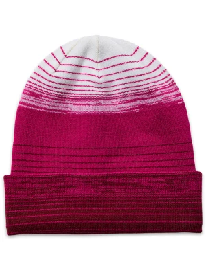 LEGO Czapka beanie "Alex 704" w kolorze różowo-białym rozmiar: 50-52 cm