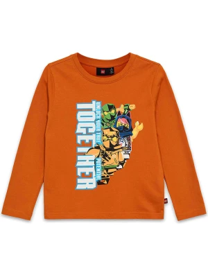 LEGO Koszulka ''Lwtano 702'' w kolorze pomarańczowym rozmiar: 116