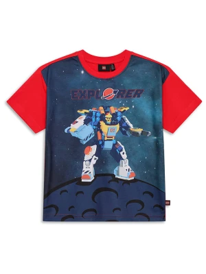 LEGO Koszulka w kolorze czerwono-granatowym rozmiar: 146