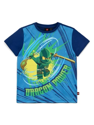 LEGO Koszulka w kolorze granatowym ze wzorem rozmiar: 152