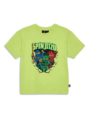 LEGO Koszulka w kolorze zielonym ze wzorem rozmiar: 134