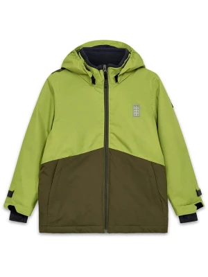 LEGO Kurtka narciarska "Jad 703" w kolorze zielono-oliwkowym rozmiar: 104