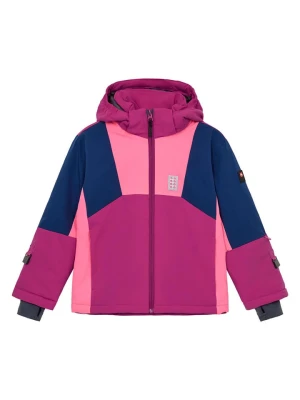 LEGO Kurtka narciarska "Jaz 801" w kolorze fioletowo-granatowym rozmiar: 152