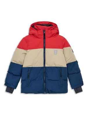 LEGO Kurtka narciarska "Jaz 805" w kolorze granatowo-czerwonym rozmiar: 140