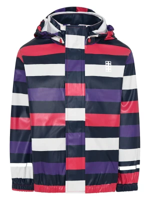 LEGO Kurtka przeciwdeszczowa "Jamaica" w kolorze granatowo-różowo-białym rozmiar: 152