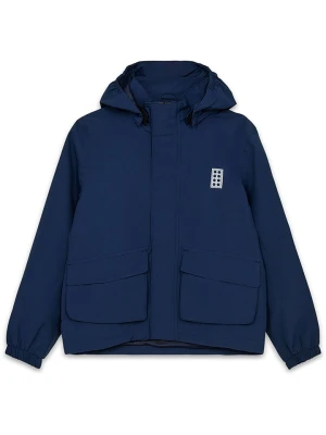 LEGO Kurtka przeciwdeszczowa ''Lwjad 203'' w kolorze granatowym rozmiar: 140