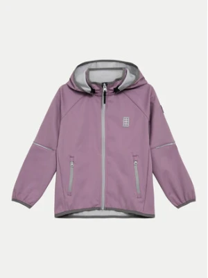 LEGO Kurtka softshell Sefrit 11010390 Fioletowy Regular Fit