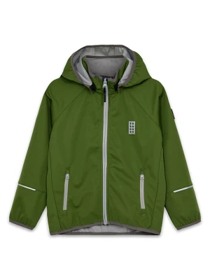 LEGO Kurtka softshellowa w kolorze zielonym rozmiar: 134