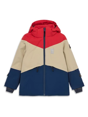 LEGO Kurtka zimowa "Jested 708" w kolorze granatowo-czerwonym rozmiar: 158