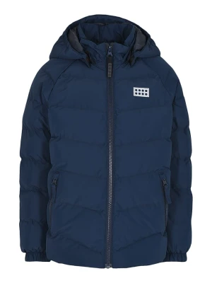 LEGO Kurtka zimowa "Jipe 704" w kolorze granatowym rozmiar: 158