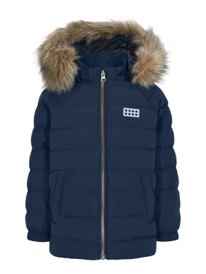 Zdjęcie produktu LEGO Kurtka zimowa "Julio 714" w kolorze granatowym rozmiar: 98