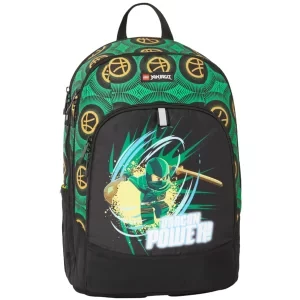 LEGO Ninjago Base School Backpack 20236-2401, Dla chłopca, Zielone, plecaki, poliester, rozmiar: One size