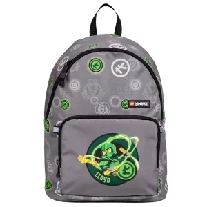 LEGO Ninjago Basic Backpack 20266-2501, Dla chłopca, Szare, plecaki, poliester, rozmiar: One size