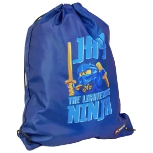 LEGO Ninjago Drawstring Bag 20286-2512, Dla chłopca, Niebieskie, worki, poliester, rozmiar: One size