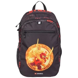 LEGO Ninjago Extended Backpack 20222-2502, Dla chłopca, Czarne, plecaki, poliester, rozmiar: One size