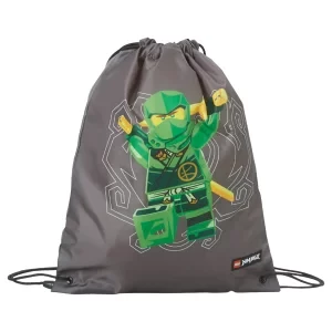 LEGO Ninjago Gymsack 20286-2408, Dla chłopca, Szare, worki, poliester, rozmiar: One size