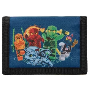 LEGO Ninjago Wallet 10103-2403, Dla chłopca, Niebieskie, portfele, poliester, rozmiar: One size