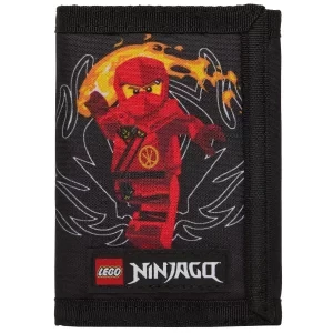 LEGO Ninjago Wallet 20288-2409, Dla chłopca, Czarne, portfele, poliester, rozmiar: One size