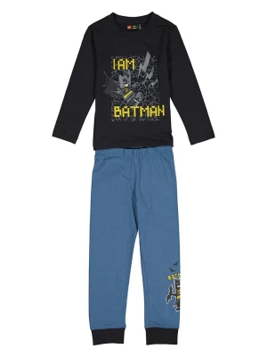 LEGO Piżama w kolorze czarno-niebieskim rozmiar: 128