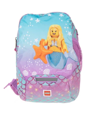 LEGO Plecak "LEGO - MERMAID" w kolorze fioletowo-błękitnym - 24 x 32, 5 x 13 cm rozmiar: onesize