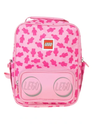 LEGO Plecak "LEGO TRIBINI" w kolorze jasnoróżowo-różowym - 22, 5 x 28, 5 x 12 cm rozmiar: onesize