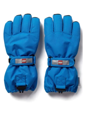 LEGO Rękawiczki "Atlin 700" w kolorze niebieskim rozmiar: 134/140