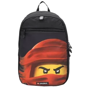 LEGO Small Extended Backpack 20222-2202, Dla chłopca, Czarne, plecaki, poliester, rozmiar: One size