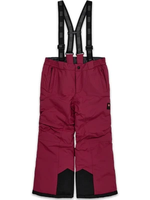 LEGO Spodnie narciarskie "Powai 708" w kolorze czerwonym rozmiar: 152