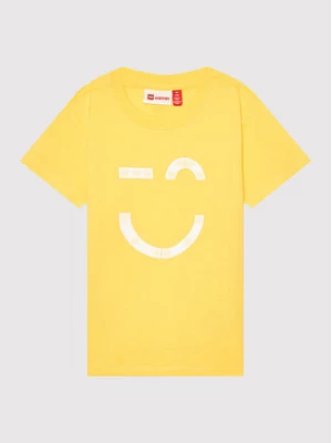 LEGO T-Shirt Lwticho 11010433 Żółty Regular Fit