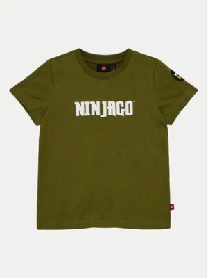 LEGO T-Shirt Ninjago 12011276 Zielony Regular Fit