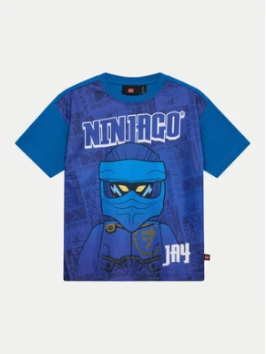 LEGO T-Shirt Ninjago 12011405 Niebieski Regular Fit