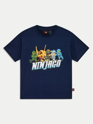 LEGO T-Shirt Ninjago 12011417 Granatowy Regular Fit