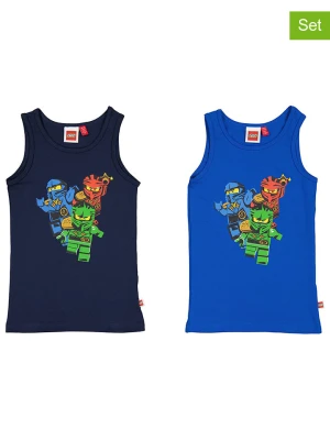 LEGO Topy (2 szt.) w kolorze granatowym i niebieskim rozmiar: 98
