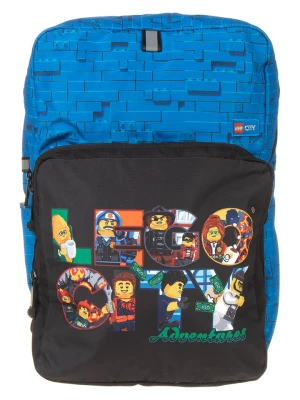 LEGO Tornister "LEGO CITY - Police Adventure" w kolorze niebieskim - 25 x 38 x 20 cm rozmiar: onesize