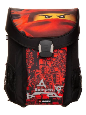 LEGO Tornister "LEGO NINJAGO" w kolorze czerwono-czarnym - 39 x 29 x 22 cm rozmiar: onesize